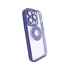 Soft Silicone Case with Diamond Design for Apple iPhone 14 Pro Max Black Soft Silicone Case with Diamond Design for Apple iPhone 14 Pro Max Black